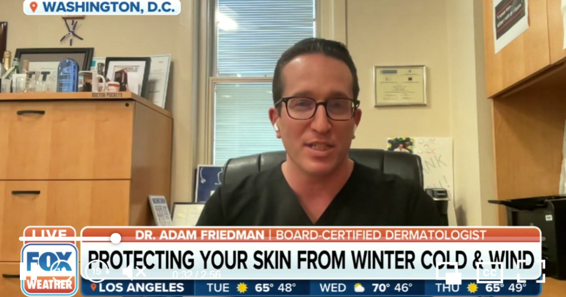 Winter weather ushers in 'perfect storm' for skin problems interview with Dr Adam Friedman