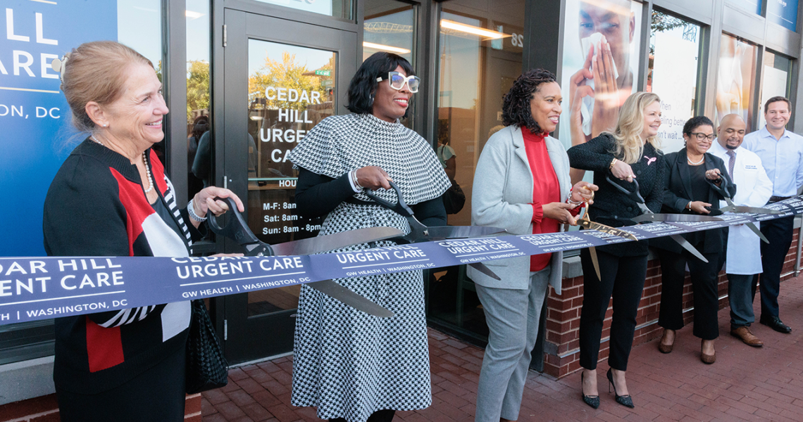 Ribbon Cutting of new Cedar Hill Urgent Care