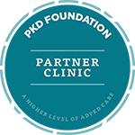 PKD Foundation Partner Clinic seal