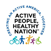 "Active People, Healthy Nation - Creating an active America, together" | Symbols of active people