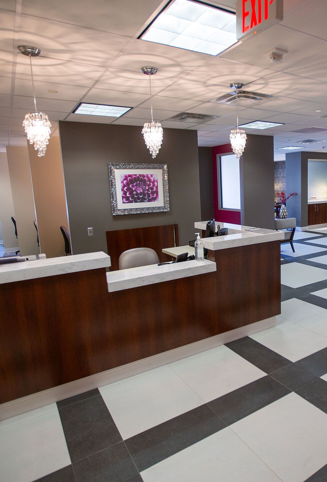 Breast Center - front desk