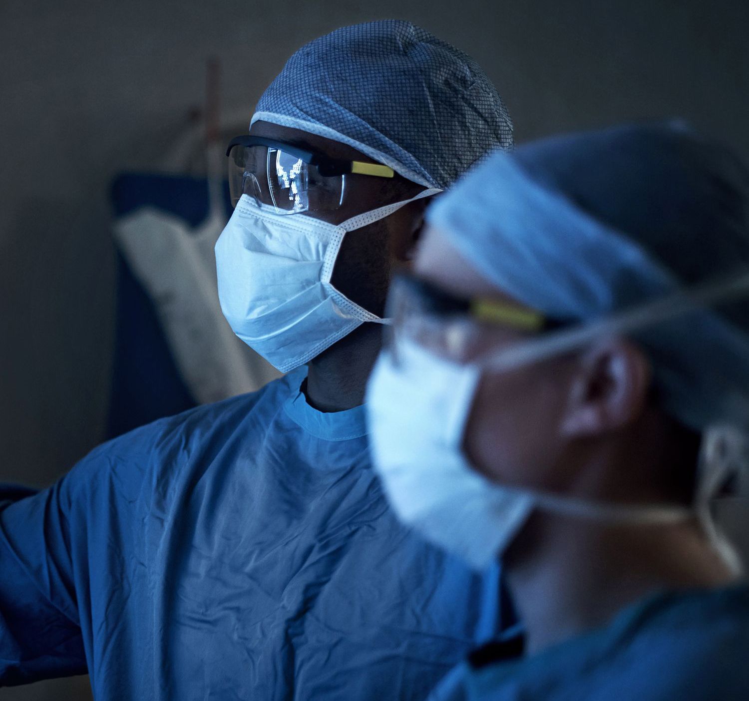 Surgeons in the operating room