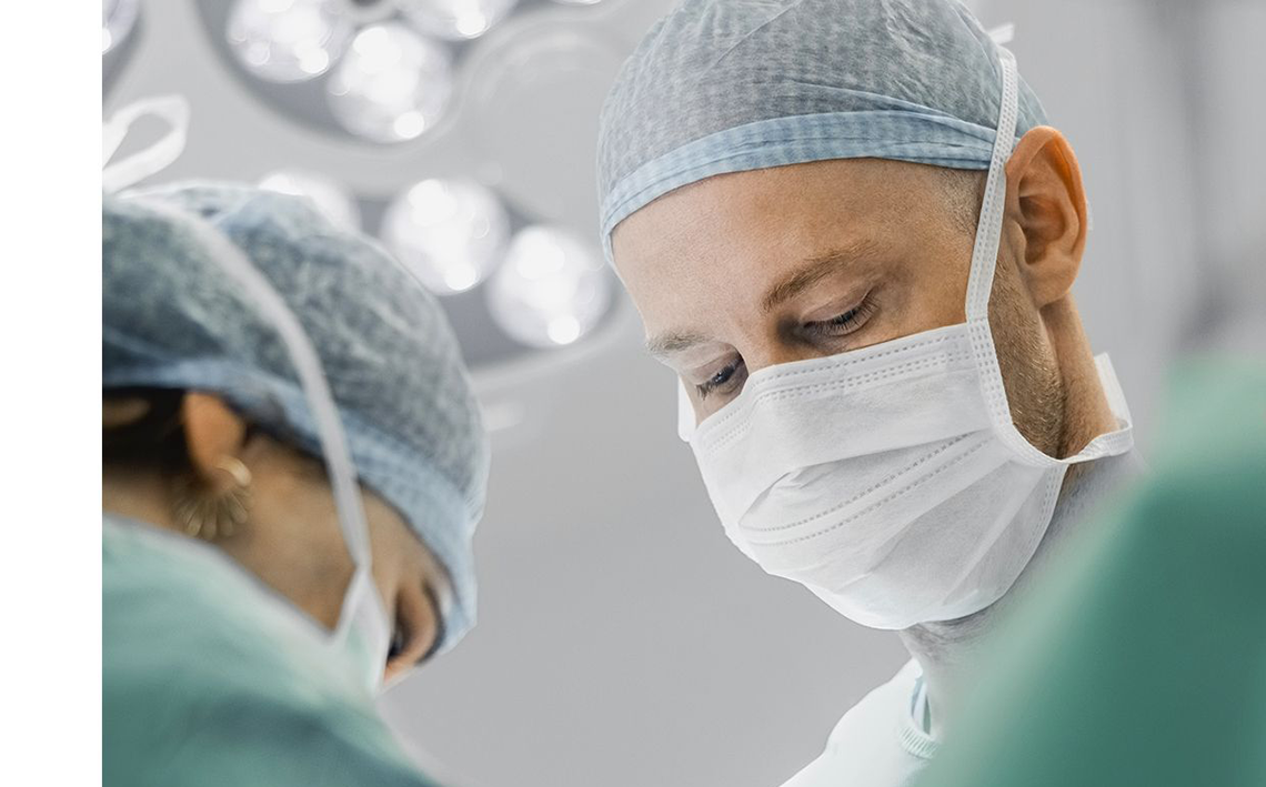 Surgeons in the operating room