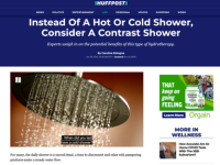 Instead Of A Hot Or Cold Shower, Consider A Contrast Shower