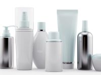 Skincare bottles