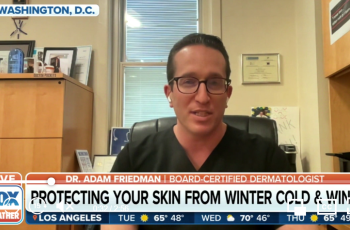 Winter weather ushers in 'perfect storm' for skin problems interview with Dr Adam Friedman